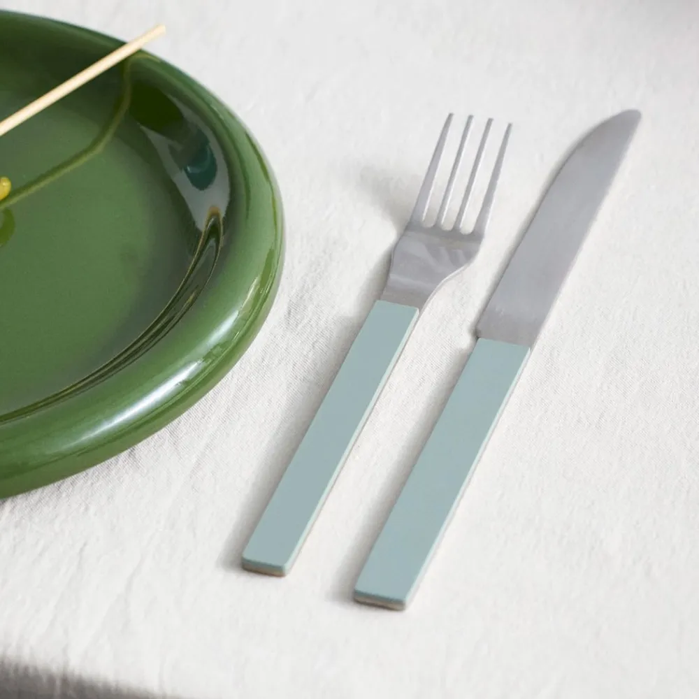 HAY Bestek MVS Cutlery Green (Set of 4) Online