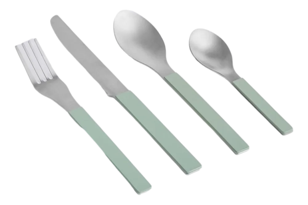 HAY Bestek MVS Cutlery Green (Set of 4) Online