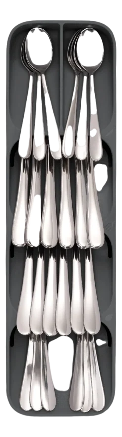 Bestekorganizer Joseph Joseph Duo In-drawer Cutlery Tray Grijs