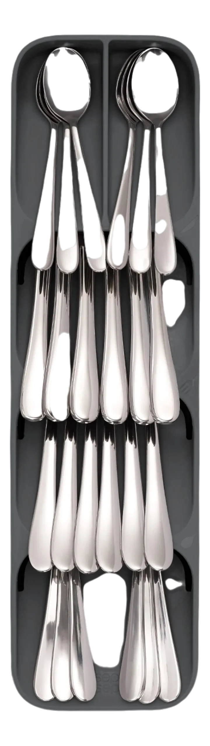 Bestekorganizer Joseph Joseph Duo In-drawer Cutlery Tray Grijs