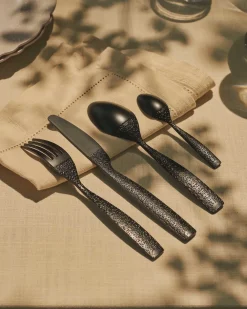 Alessi Bestekset Dressed En Plein Air Black (4-Delig)