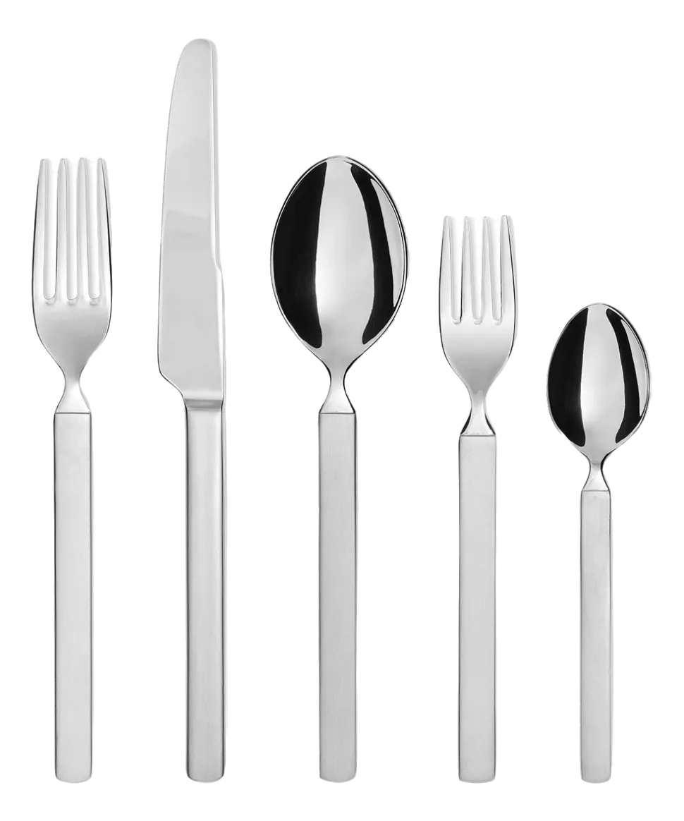 Bestekset Alessi Dry Stainless Steel Mirror Polished (5-Delig)