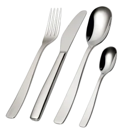 Bestekset Alessi KnifeForkSpoon (24-Delig)