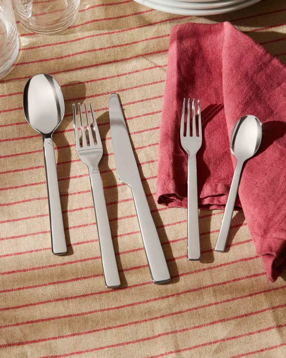 Alessi Bestekset Ovale Stainless Steel (5-Delig) Clearance