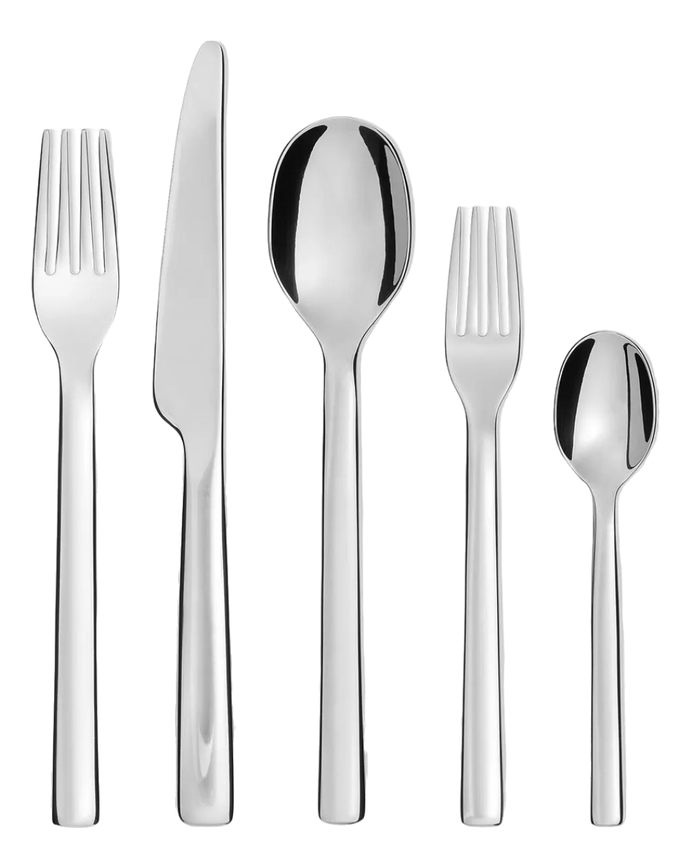 Alessi Bestekset Ovale Stainless Steel (5-Delig) Clearance