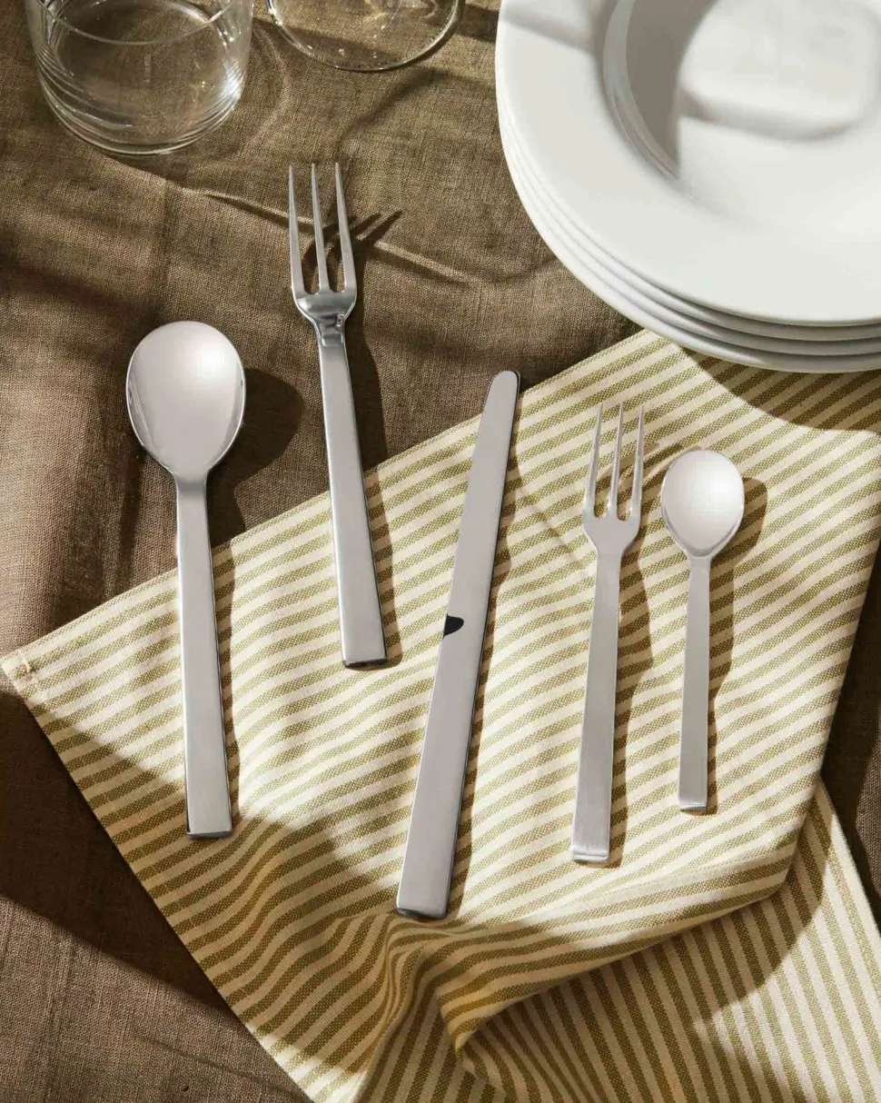 Bestekset Alessi Santiago Stainless Steel (5-Delig)
