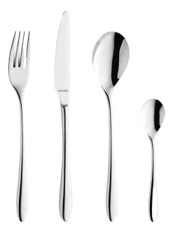 Bestekset Amefa Cuba Zilverkleurig (24-Delig)