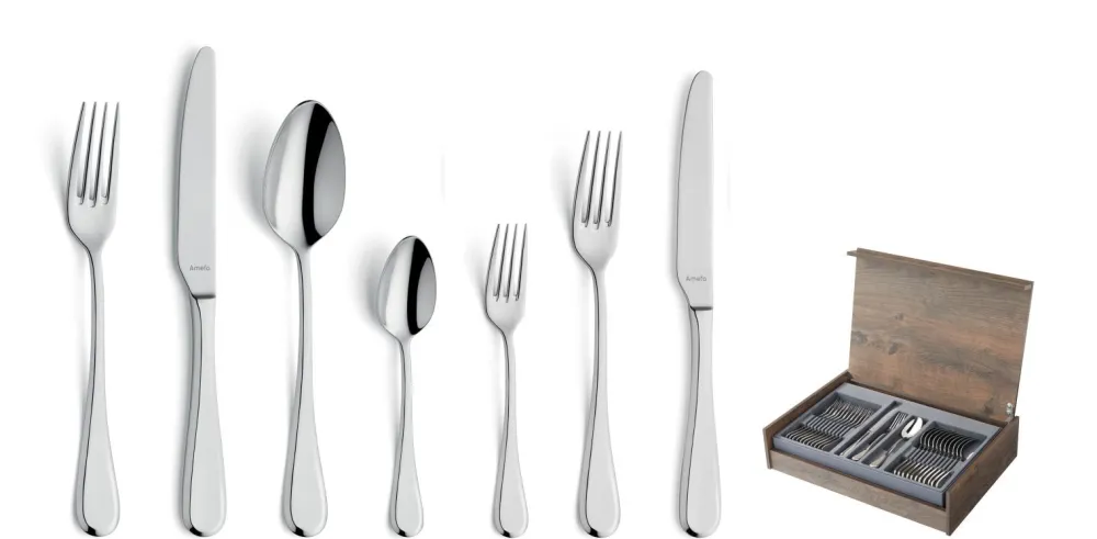Amefa Bestekset Drift (84-delig) Outlet