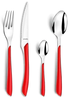 Bestekset Amefa Eclat Red (24-delig)