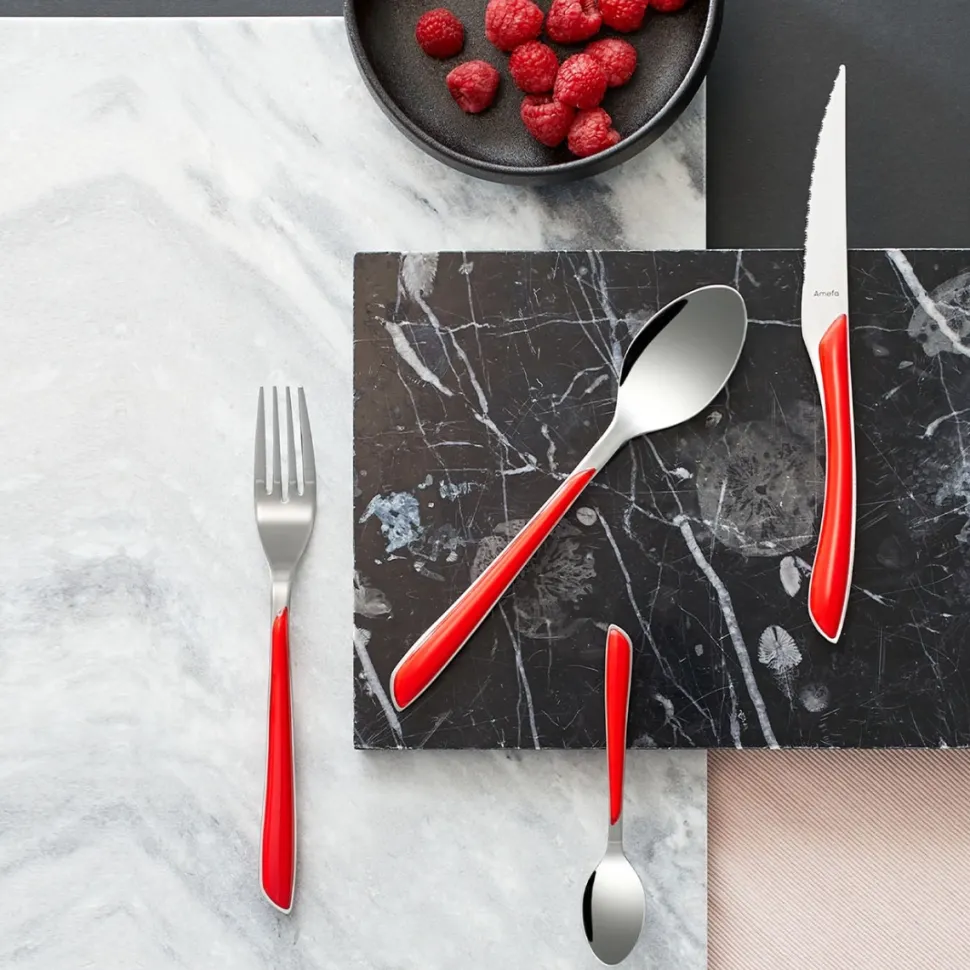 Bestekset Amefa Eclat Red (24-delig)