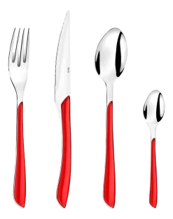 Amefa Bestekset Eclat Rood (16-Delig)