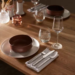 Bestekset Amefa Felicity Hammered Champagne (24-delig)