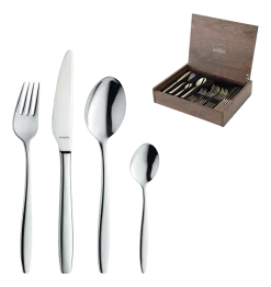 Amefa Bestekset Florence Zilver Hoogglans Cadeauverpakking (24-delig) Hot