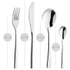 Bestekset Amefa Gaia Zilver (42-delig)