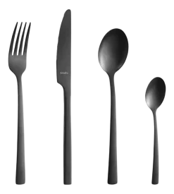 Amefa Bestekset Manille Black (16-delig) Discount