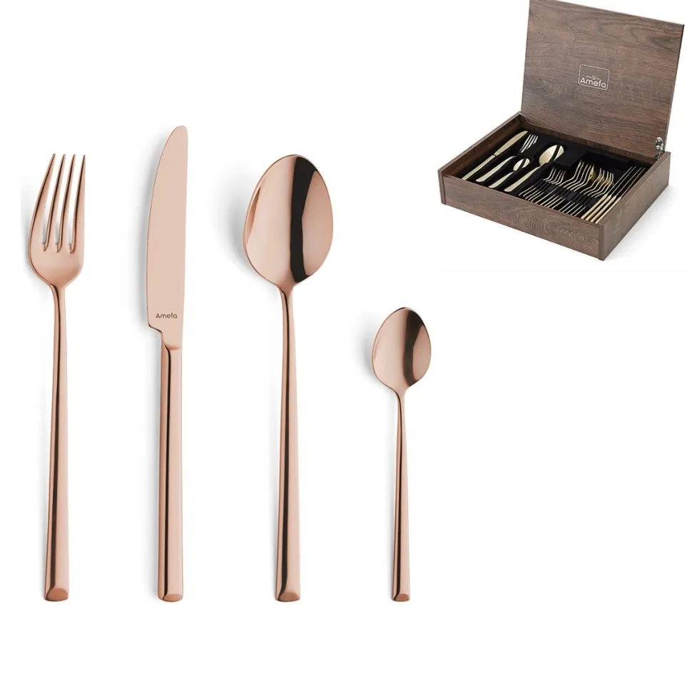 Bestekset Amefa Metropole Copper (24-delig)