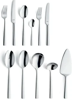 Bestekset Amefa Moderno Zilver (78-delig)