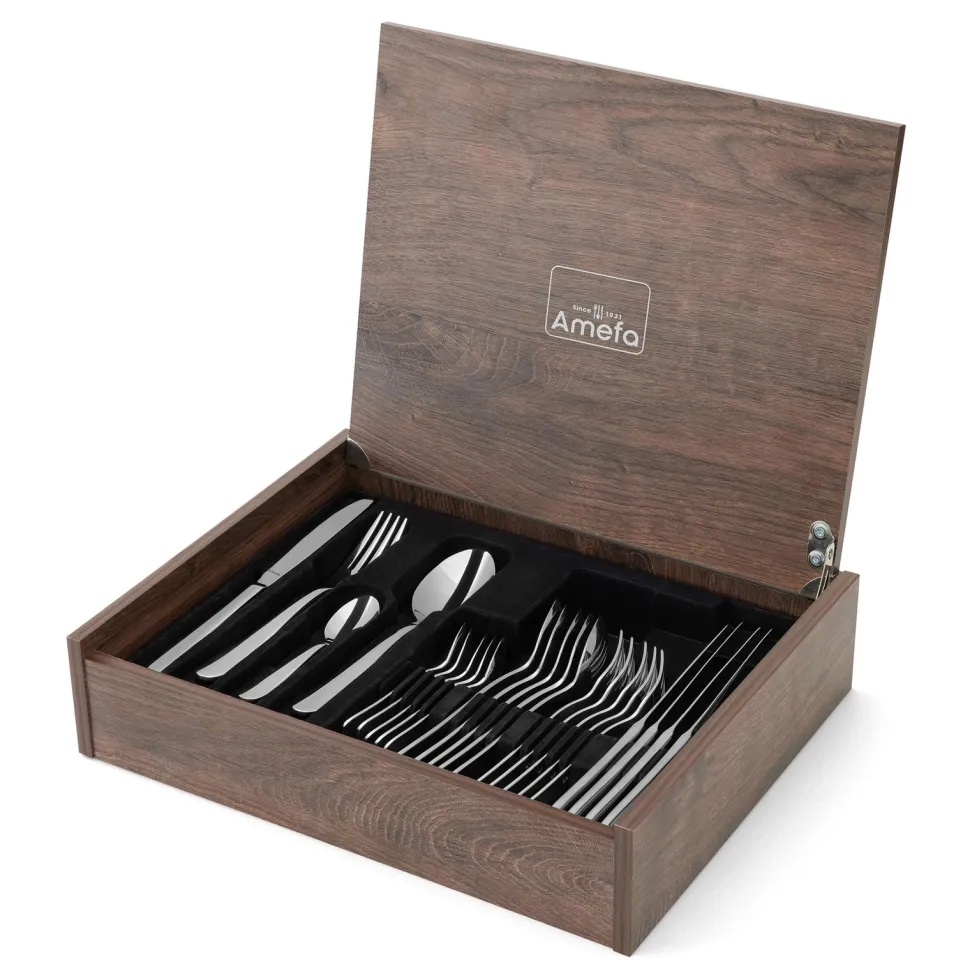 Bestekset Amefa Oxford Zilver (24-delig)