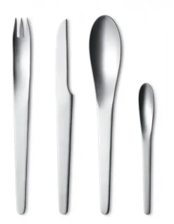 Georg Jensen Bestekset Arne Jacobsen RVS Mat (16-delig) Outlet