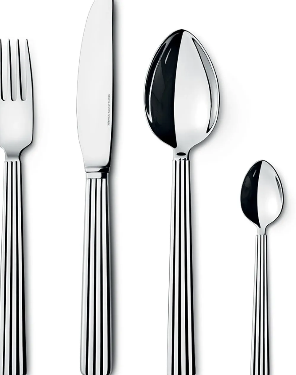 Georg Jensen Bestekset Bernadotte RVS Glanzend
