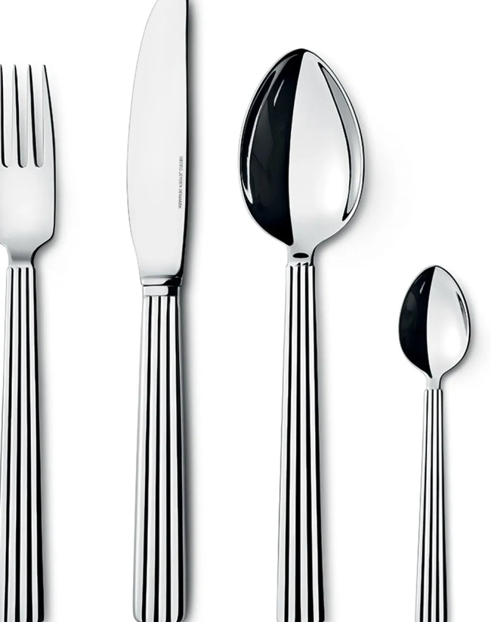 Georg Jensen Bestekset Bernadotte RVS Glanzend Best