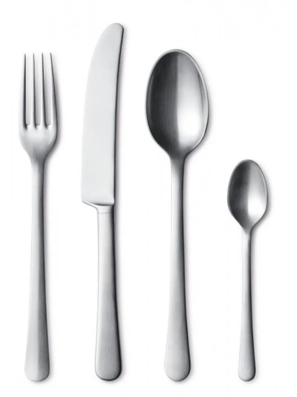 Bestekset Georg Jensen Copenhagen RVS Mat (4-delig)