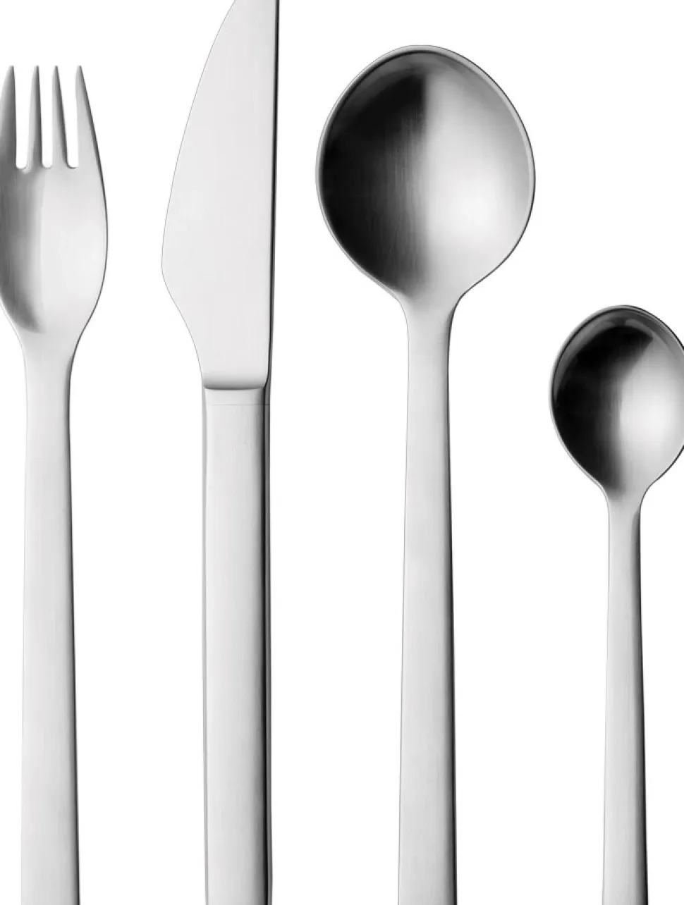 Bestekset Georg Jensen New York RVS Mat (4-delig)