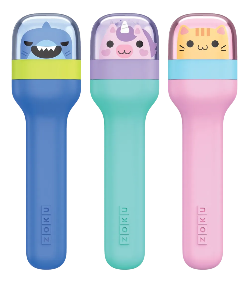 ZOKU Bestekset Junior in Houder Unicorn (3-delig) Best