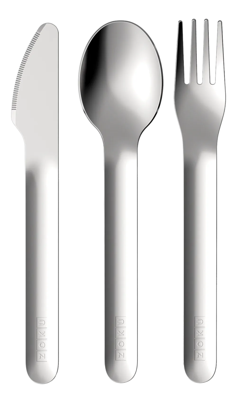 ZOKU Bestekset Junior in Houder Unicorn (3-delig) Best