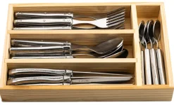 Bestekset Laguiole Style de Vie Premium Line RVS (24-Delig)