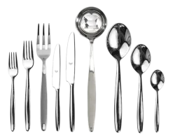 Bestekset Mepra Acqua Zilver (75-delig)