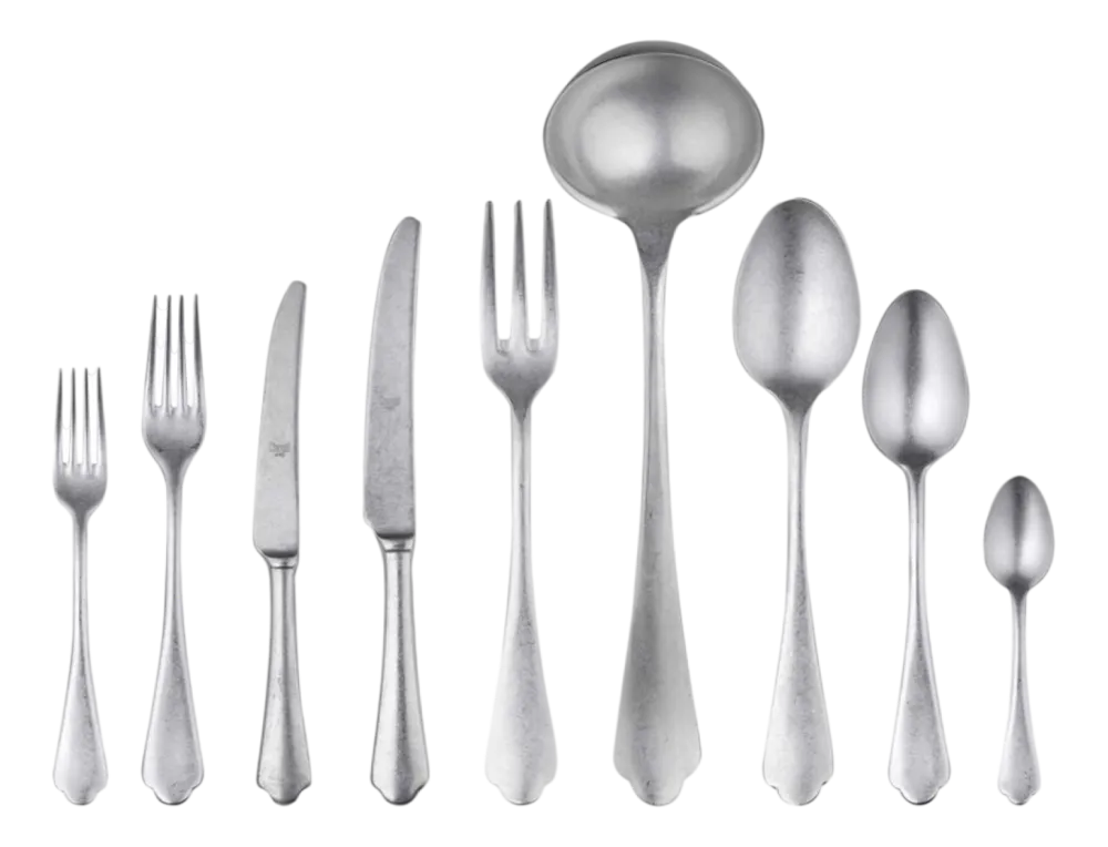 Mepra Bestekset Dolce Vita Pewter Zilver Hot