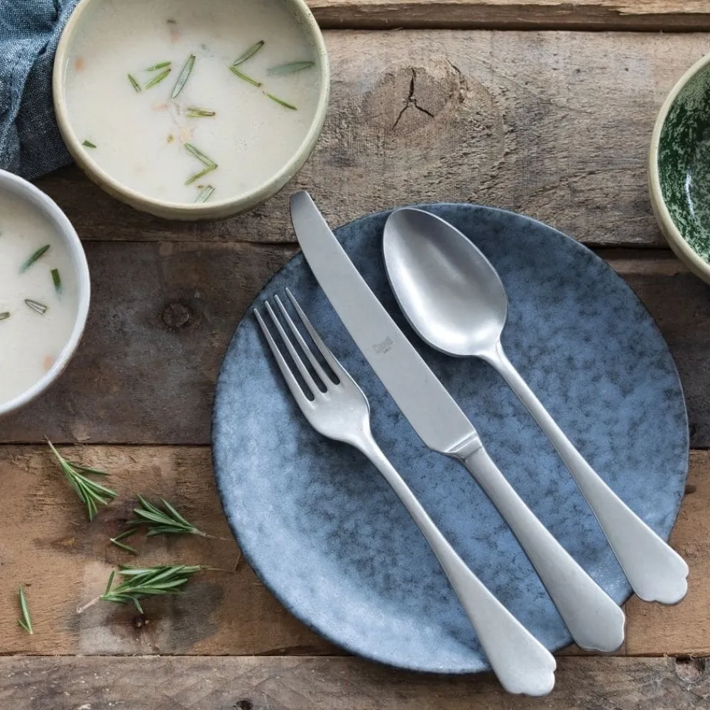 Mepra Bestekset Dolce Vita Pewter Zilver Hot