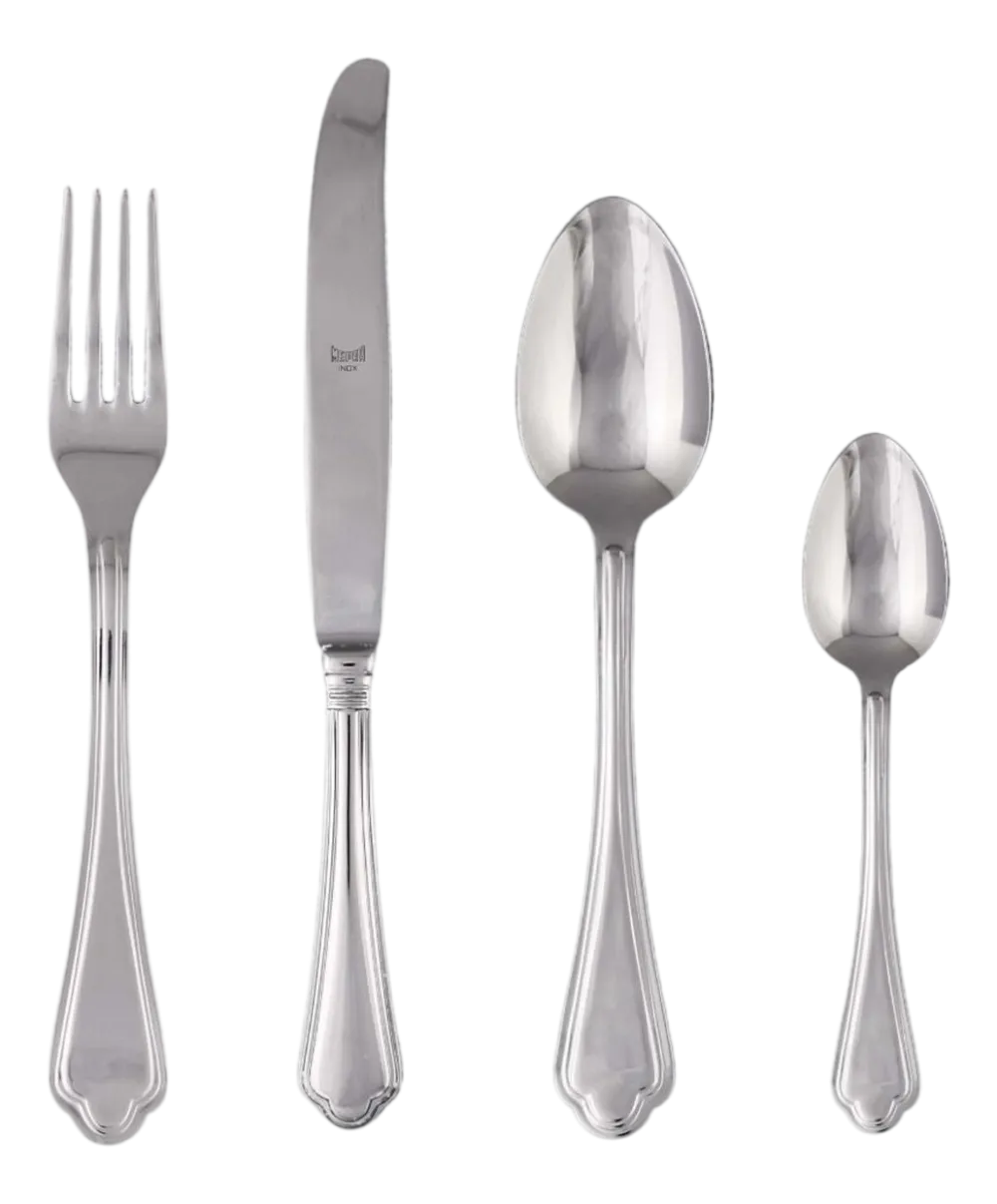 Mepra Bestekset Leonardo Zilver (24-delig) New