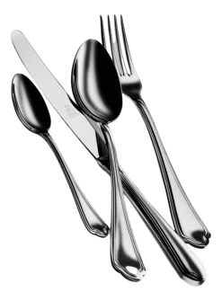 Mepra Bestekset Leonardo Zilver (24-delig) New
