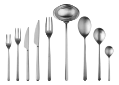 Bestekset Mepra Linea Ice Zilver (75-delig)