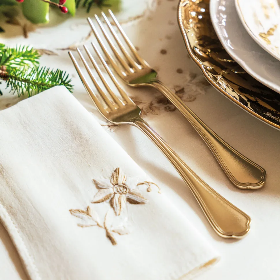 Bestekset Sambonet Filet Toiras White Gold (72-Delig)