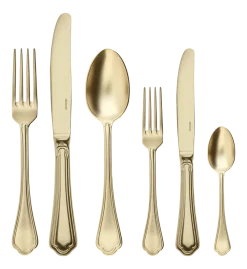 Bestekset Sambonet Filet Toiras White Gold (72-Delig)