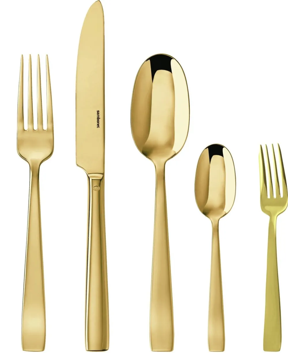 Sambonet Bestekset Flat PVD Gold