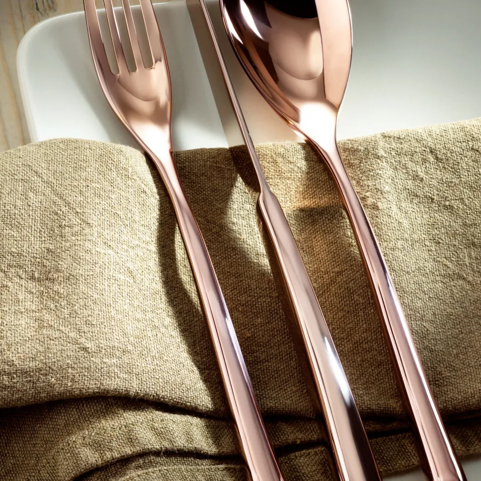 Bestekset Sambonet H-Art Mirror PVD Copper (36-Delig)