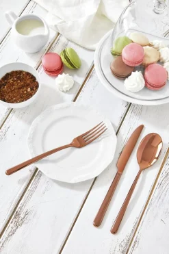 Bestekset Sambonet Linear PVD Copper (24-Delig)
