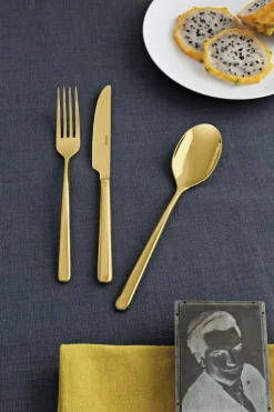 Bestekset Sambonet Linear PVD Gold (36-Delig)