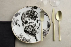 Sambonet Bestekset Rock Antique PVD Champagne (24-Delig)