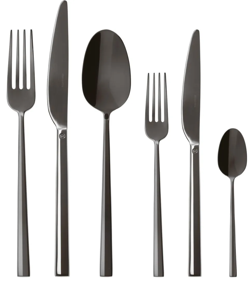 Bestekset Sambonet Rock PVD Black (36-Delig)