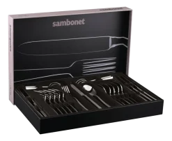 Bestekset Sambonet Ruban Croisé (24-Delig)