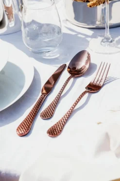 Bestekset Sambonet Taormina PVD Copper (24-Delig)