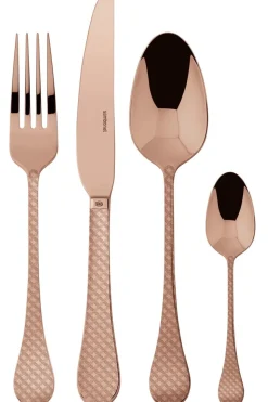 Bestekset Sambonet Taormina PVD Copper (24-Delig)