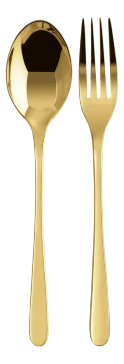 Bestekset Sambonet Taste PVD Gold (2-delig)
