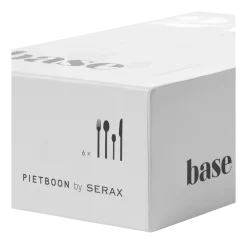 Bestekset Serax Base Cutlery By Piet Boon Steel Grey Gift Box (24-delig)