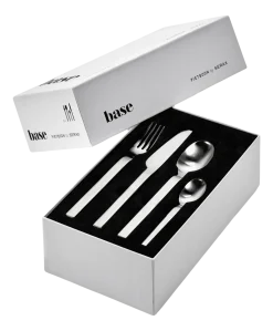 Bestekset Serax Base Cutlery By Piet Boon Steel Grey Gift Box (24-delig)